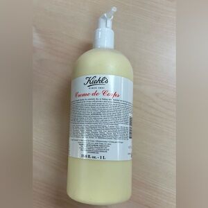 Kiehl's Creme De Corps Body Moisturizer Cream 33.8oz/1000 ml New, sealed new
